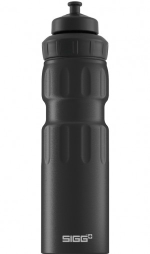 Sigg 0.75l Sport Water Bottle Black | 127-BLAQNV