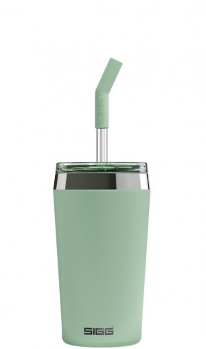 Sigg Helia Milky 0.45l Travel Mugs Green | 125-CMRAHQ