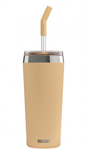 Sigg Helia Muted Peach 0.6l Travel Mugs Coral | 436-BEDQJX