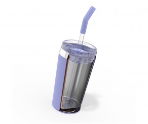 Sigg Helia Peaceful 0.45l Travel Mugs Blue | 814-JKVWPZ