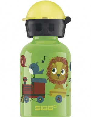 Sigg Jungle Train 0.3l Kids Water Bottle Green | 248-YULODV