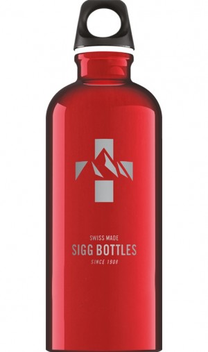 Sigg Mountain 0.6l Water Bottle Blue Red | 357-TNXQAB