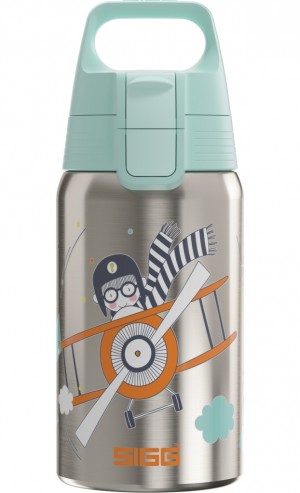 Sigg Shield One Pilot 0.5l Kids Water Bottle | 176-JWOECM