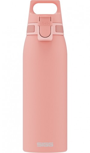 Sigg Shield One Shy 1.0l Water Bottle Pink | 498-PBUTQZ