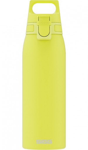 Sigg Shield One Ultra 1.0l Water Bottle Lemon | 758-QZCSMV