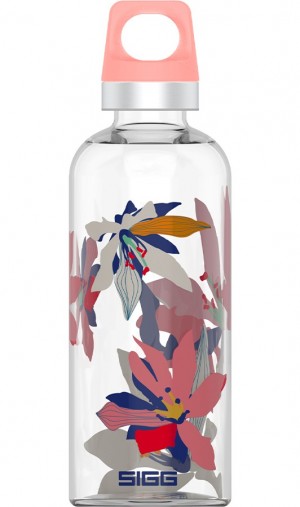 Sigg Star Flowers 0.5l Glass Drinking Bottle | 341-RLFQCU