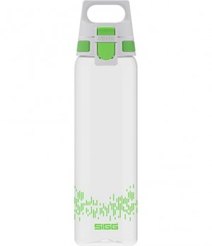 Sigg Total Clear One Myplanet 0.75l Sport Water Bottle Green | 851-TKPAIE