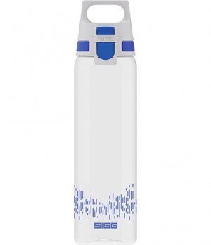 Sigg Total Clear One Myplanet 0.75l Sport Water Bottle Blue | 906-VDUZBM