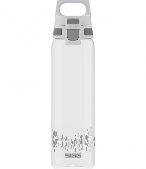 Sigg Total Clear One Myplanet Anthracite 0.75l Water Bottle Dark Grey | 296-LERZTC