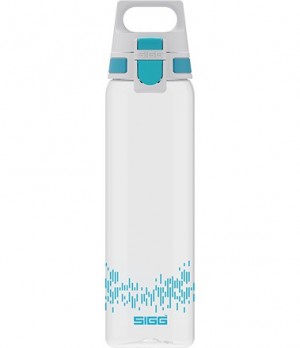 Sigg Total Clear One Myplanet Aqua 0.75l Water Bottle Light Turquoise | 150-OXUPDE