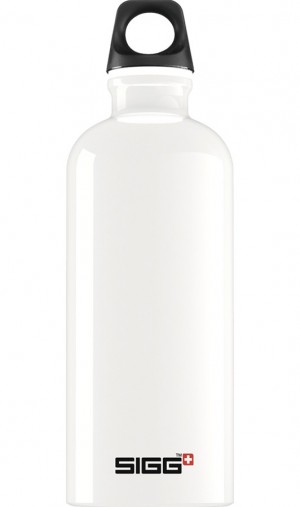 Sigg Traveller 0.6l Water Bottle White | 750-VTXYHZ