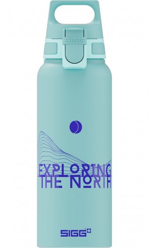 Sigg Wmb Pathfinder Glacier 1.0l Water Bottle | 476-LFECHN