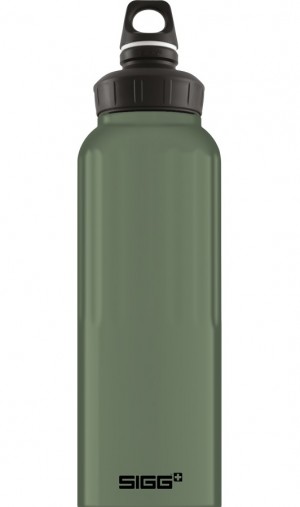 Sigg Wmb Traveller Leaf Touch 1.5l Water Bottle Green | 149-BQVNJZ