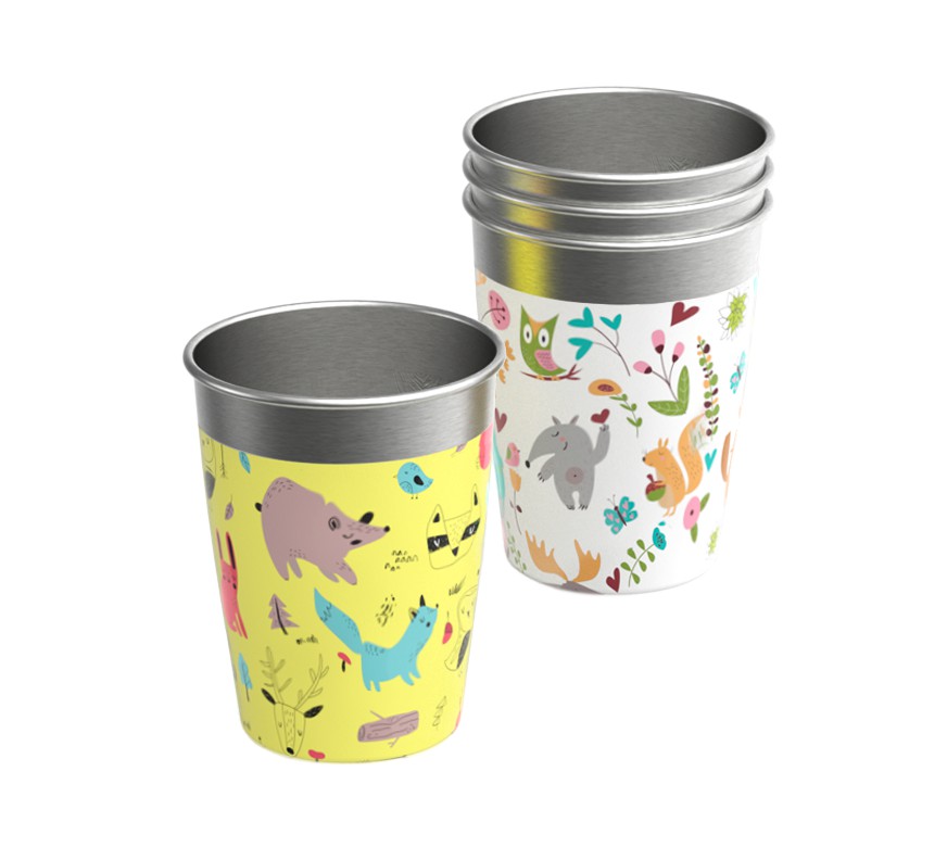 Sigg Cup Set Wildlife 0.35l Kids Water Bottle | 178-SYGDJZ