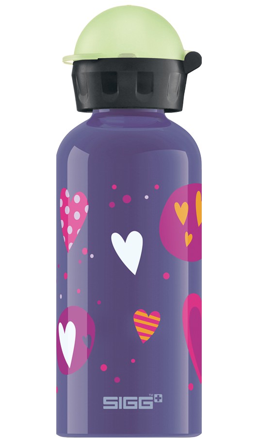 Sigg Glow Heartballons 0.4l Kids Water Bottle | 178-CYUORZ