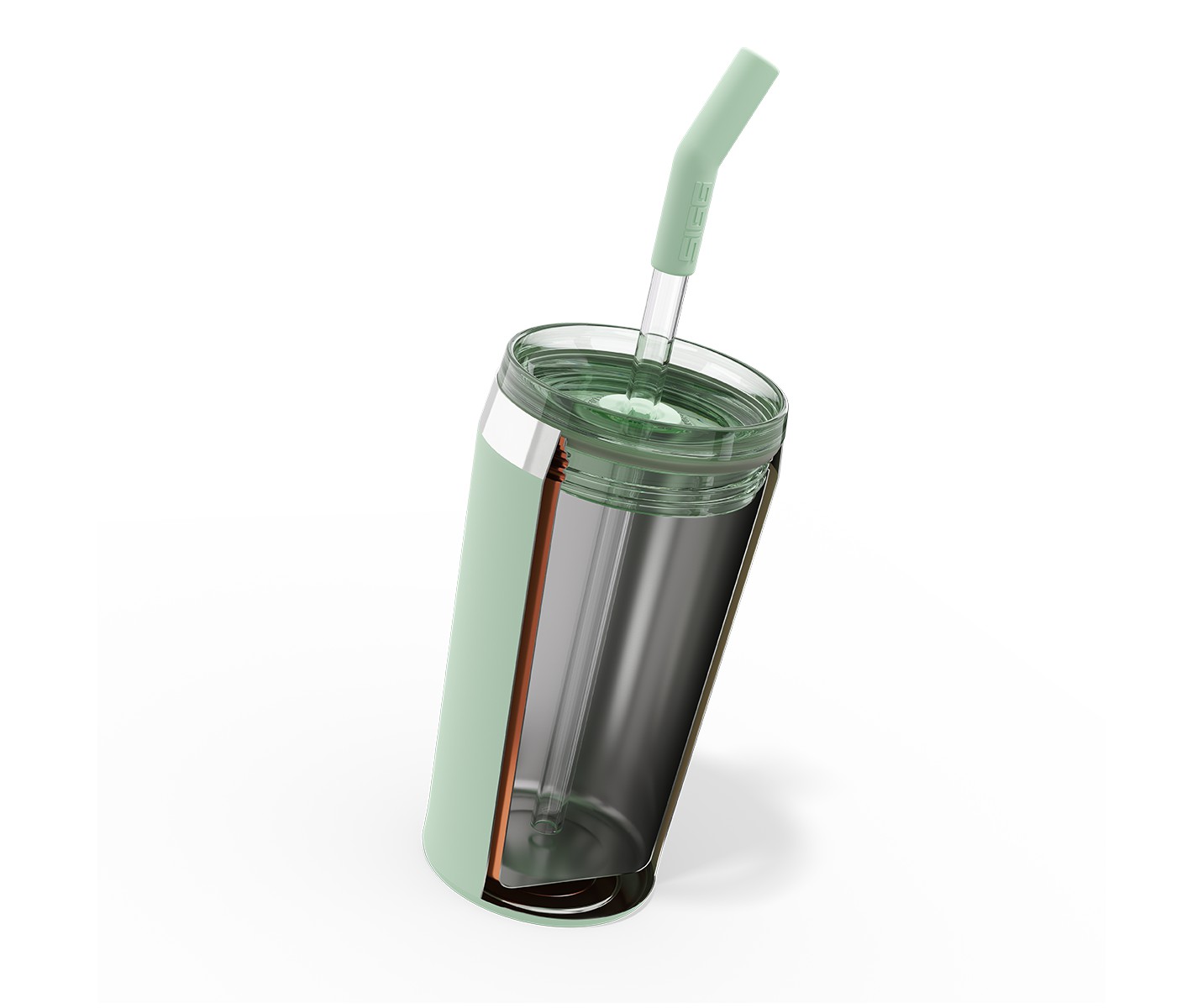 Sigg Helia Milky 0.45l Travel Mugs Green | 125-CMRAHQ