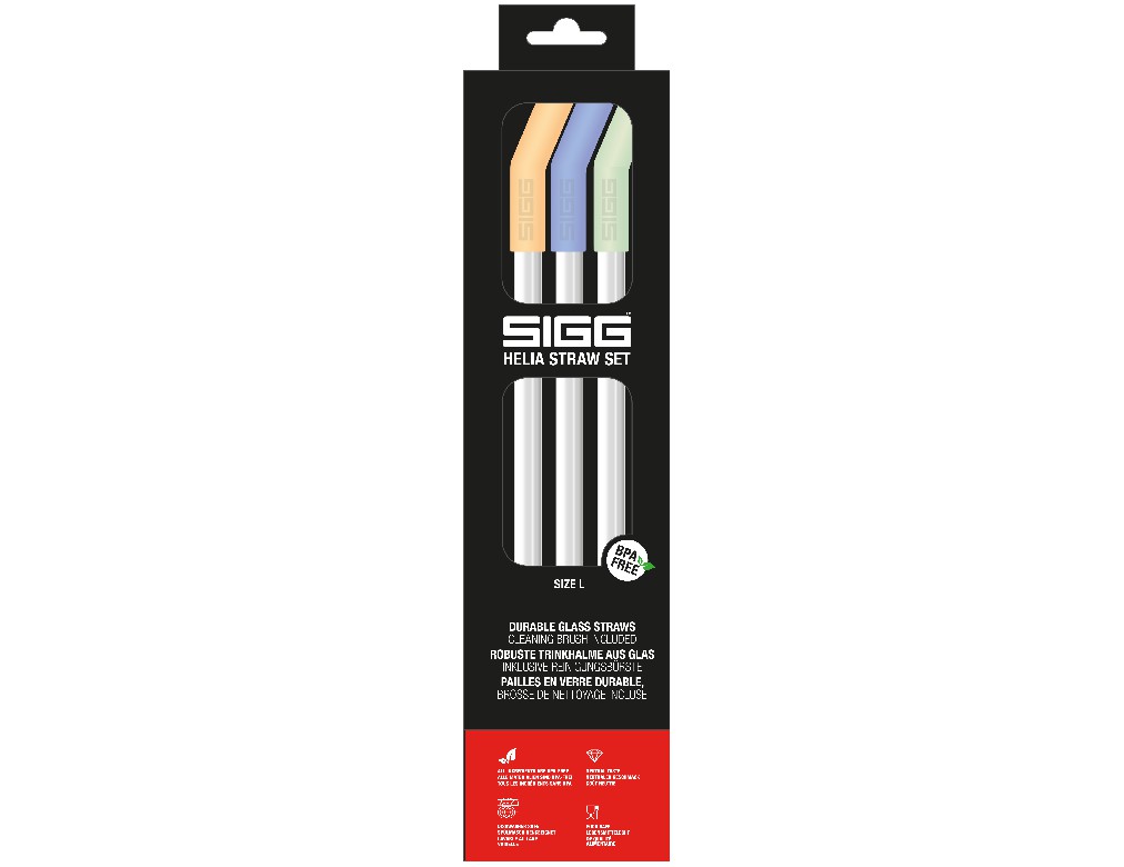 Sigg Helia Straw Set Day Large 0.6 L Accessories | 756-QZFMUK