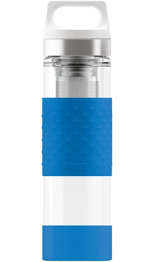 Sigg Hot & Cold Glass Electric 0.4l Thermo Flasks Blue | 546-NWVJQK