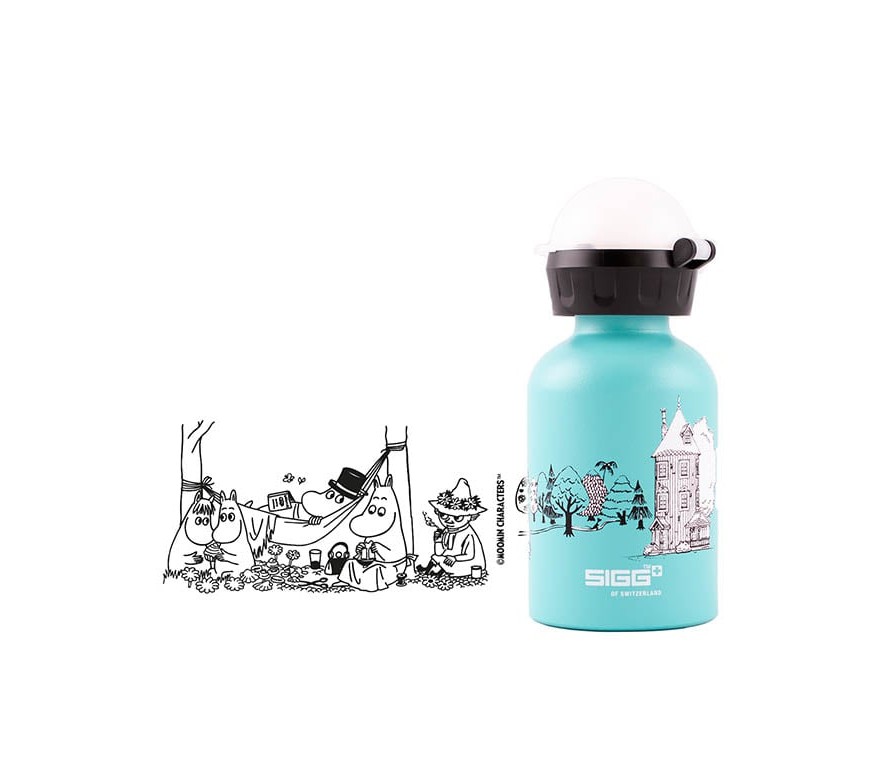 Sigg Kbt Moomin Picnic 0.3l Kids Water Bottle | 357-VMDGUS