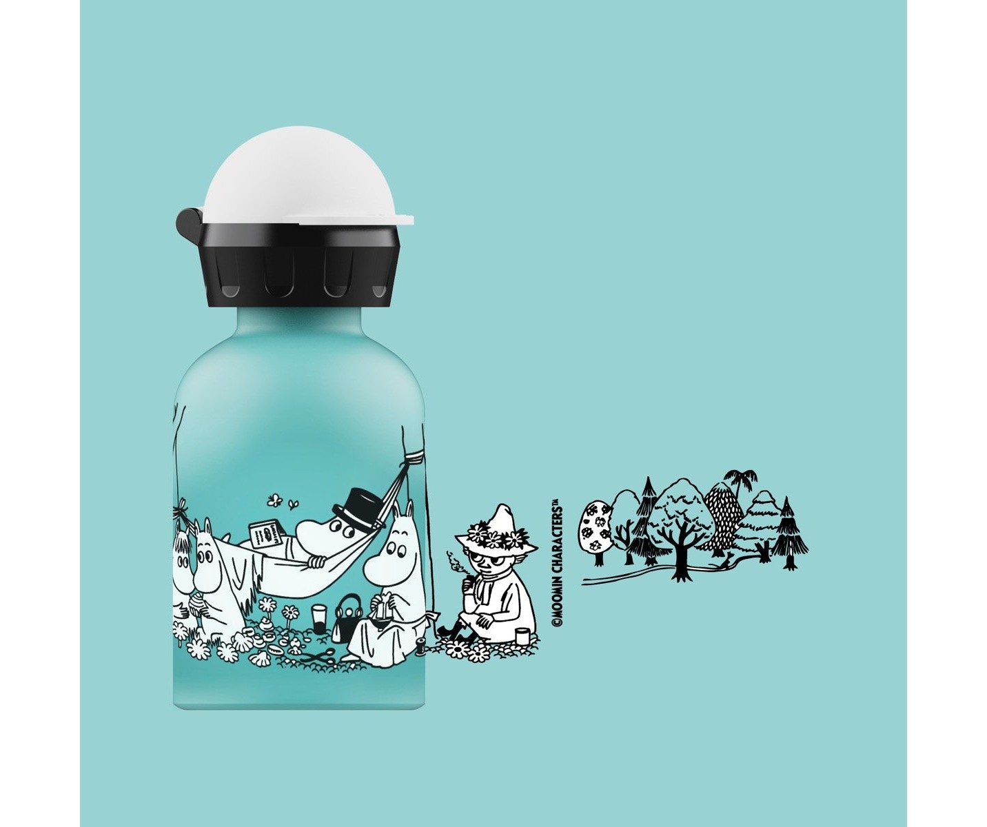 Sigg Kbt Moomin Picnic 0.3l Kids Water Bottle | 357-VMDGUS