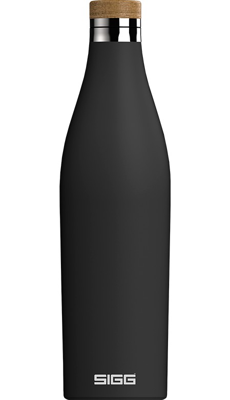 Sigg Meridian 0.7l Water Bottle Black | 438-RWHQFA