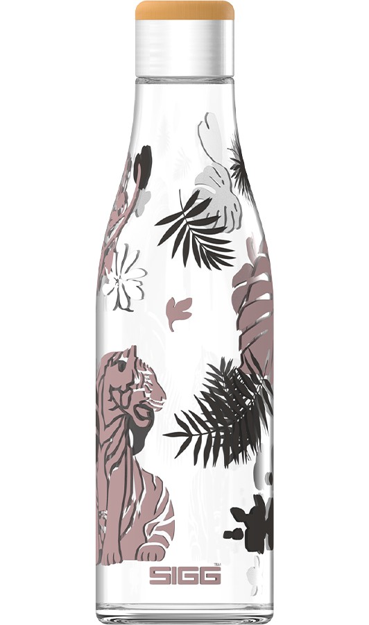 Sigg Metis Tiger 0.6l Glass Drinking Bottle | 031-VLPNCU