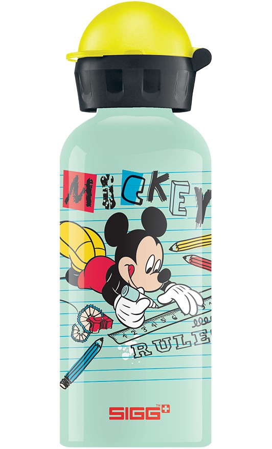 Sigg Mickey School 0.4l Kids Water Bottle | 413-AQDXGV