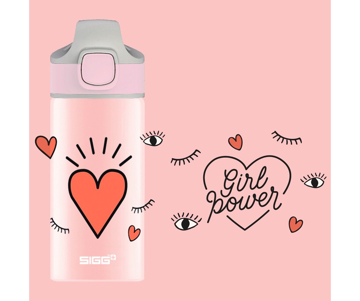 Sigg Miracle Girl Power 0.4l Kids Water Bottle | 382-IUFOYW