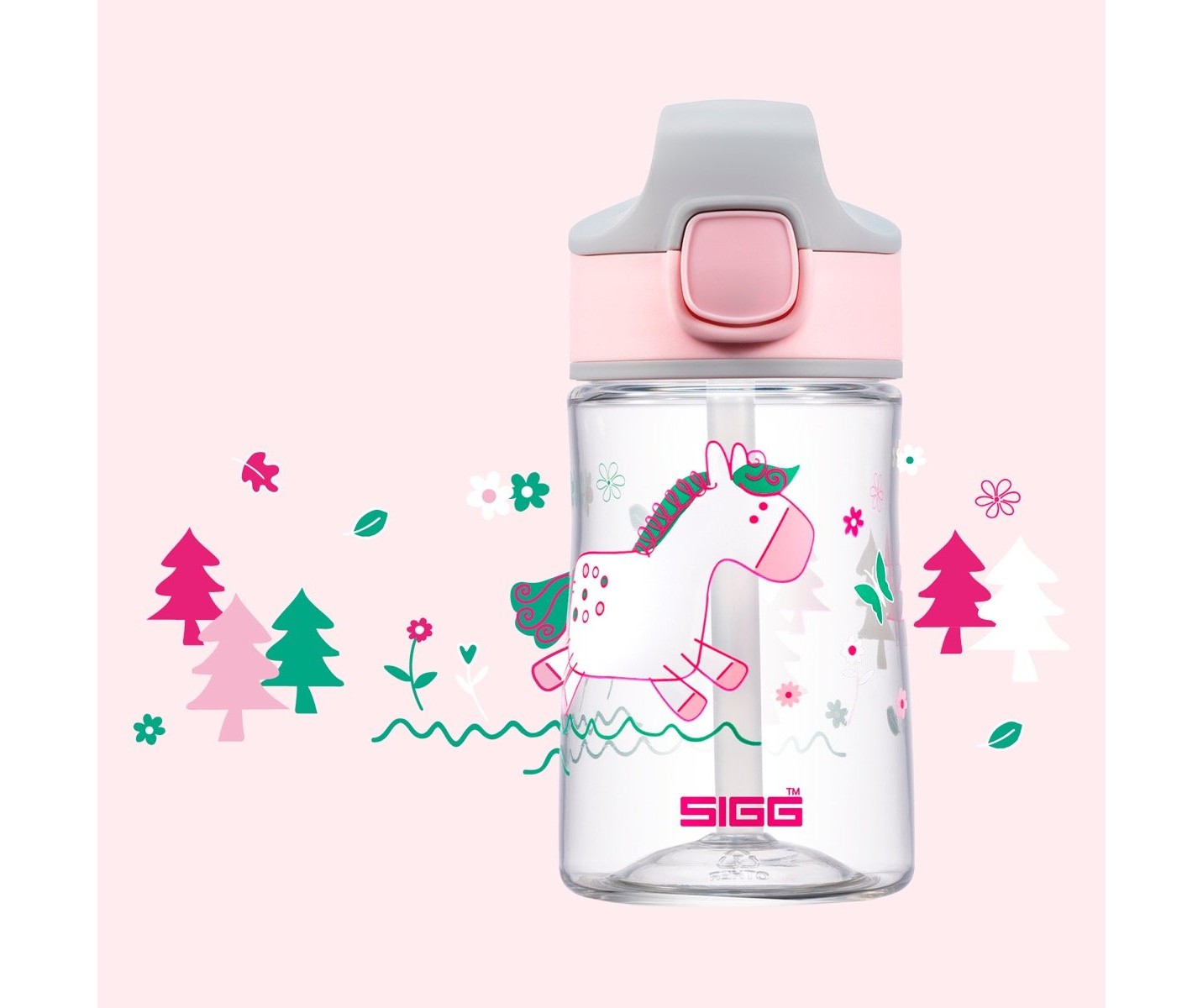 Sigg Miracle Pony Friend 0.35l Kids Water Bottle | 627-MVPIHG