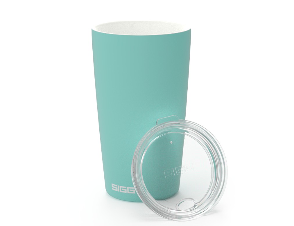 Sigg Neso Pure Ceram Glacier 0.4l Travel Mugs | 706-AWGPZS