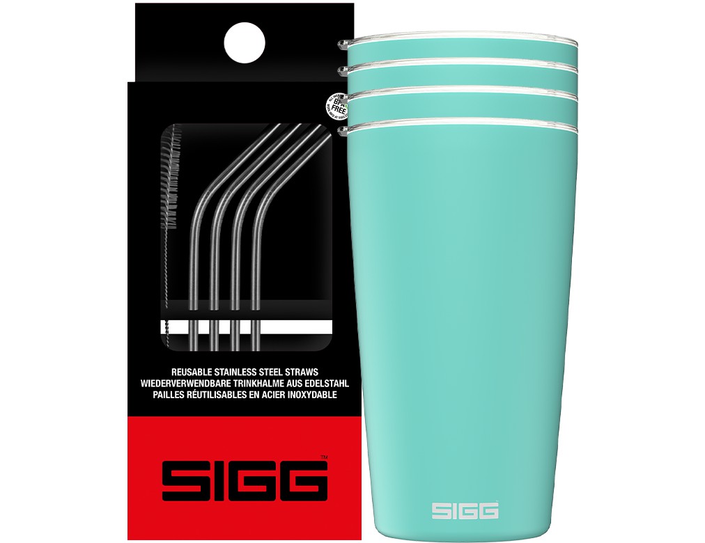 Sigg Neso & Straws Glacierlarge Sets | 501-LSHGNP