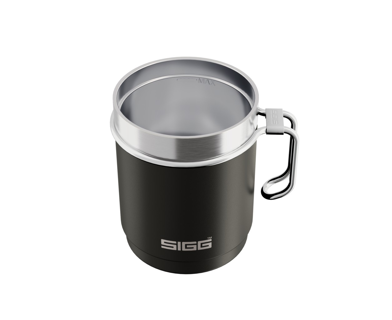 Sigg Night 0.36l Travel Mugs Black | 274-HVODZK