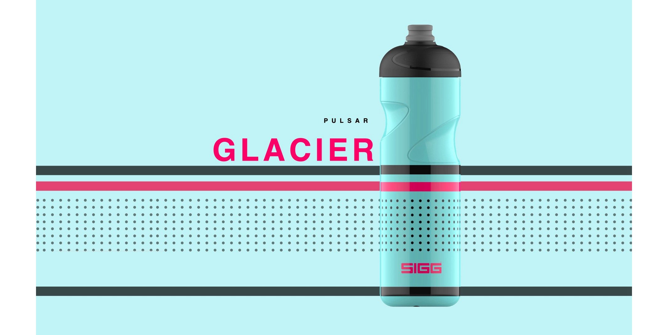 Sigg Pulsar Glacier 0.75l Sport Water Bottle | 417-ZJMYPG