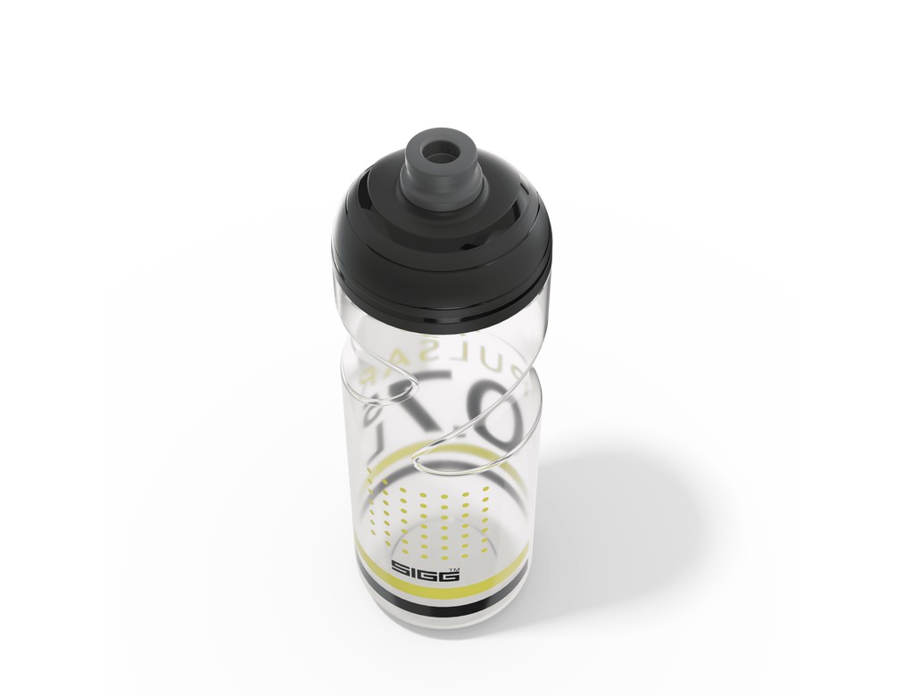 Sigg Pulsar Transparent 0.75l Sport Water Bottle Yellow | 803-NYHRLM