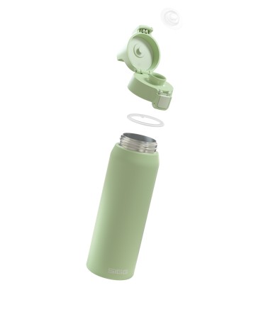 Sigg Shield Therm One Eco 0.75l Thermo Flasks Green | 849-MZOTXK