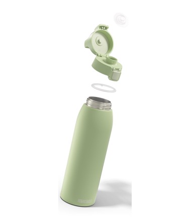 Sigg Shield Therm One Eco 1.0l Water Bottle Green | 915-PUQLED