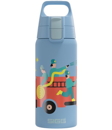 Sigg Shield Therm One Pompiers 0.5l Kids Water Bottle | 321-RUEQDG