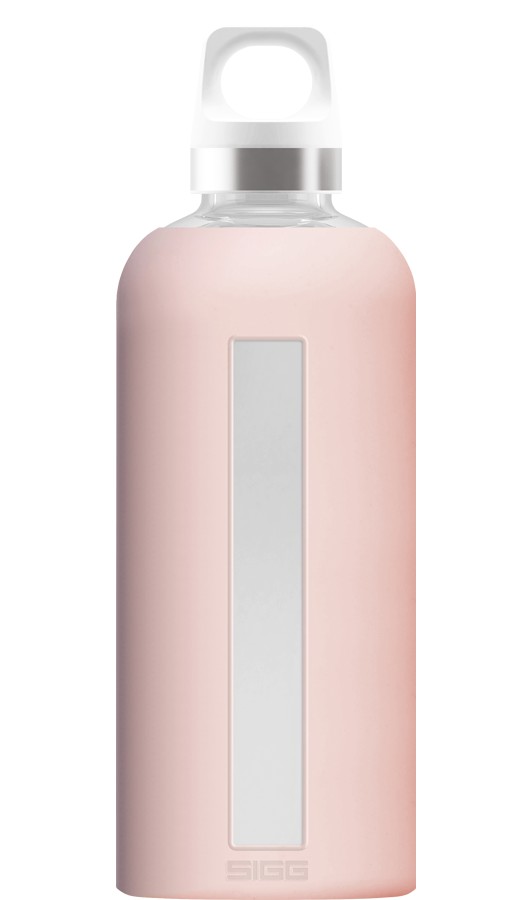 Sigg Star Blush 0.5l Glass Drinking Bottle Pink | 615-ASHEYF