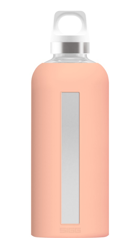 Sigg Star Shy 0.5l Glass Drinking Bottle Pink | 580-FMBDCN