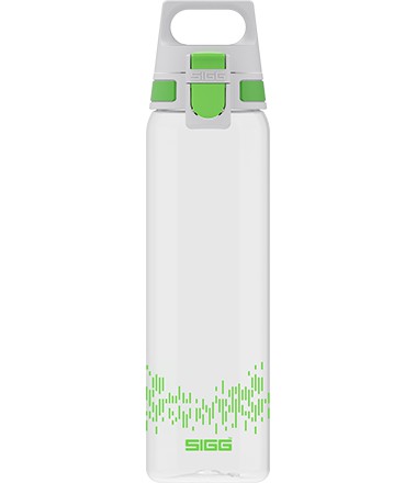 Sigg Total Clear One Myplanet 0.75l Sport Water Bottle Green | 851-TKPAIE