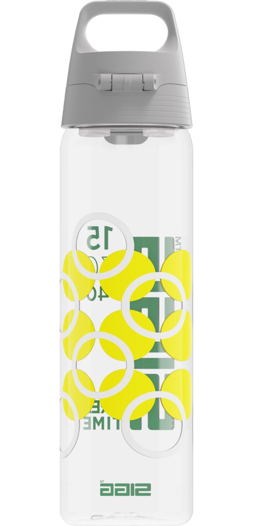 Sigg Total Clear One Myplanet Break Time 0.75l Sport Water Bottle | 063-IMQONE