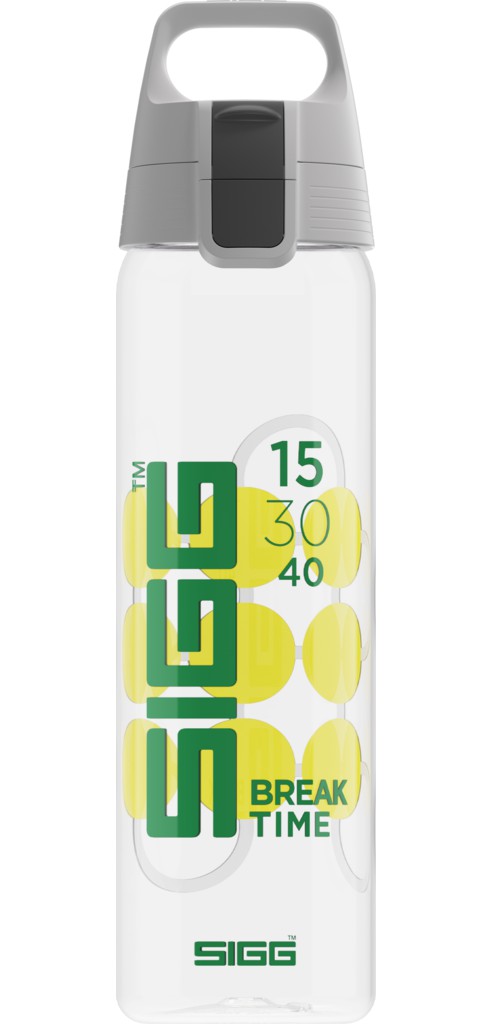 Sigg Total Clear One Myplanet Break Time 0.75l Sport Water Bottle | 063-IMQONE