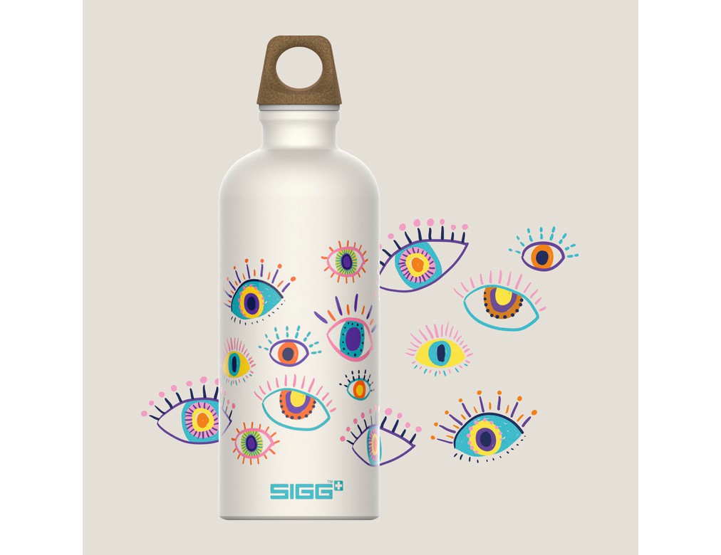 Sigg Traveller Myplanet Vision 0.6l Kids Water Bottle | 471-ZDATPS