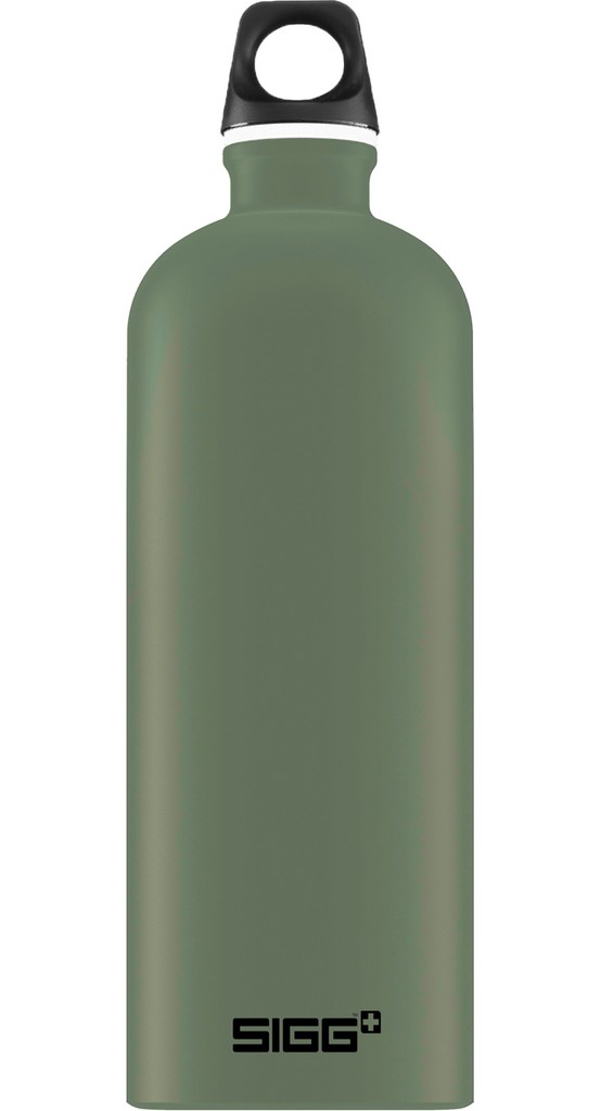 Sigg Travellerleaf 1.0l Water Bottle Green | 015-IUTAES