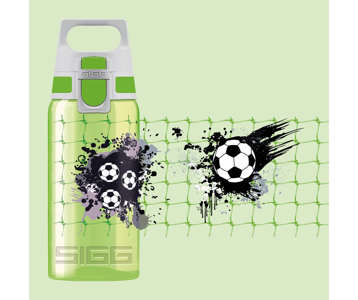 Sigg Viva One Football 0.5l Kids Water Bottle | 081-OIXHZF