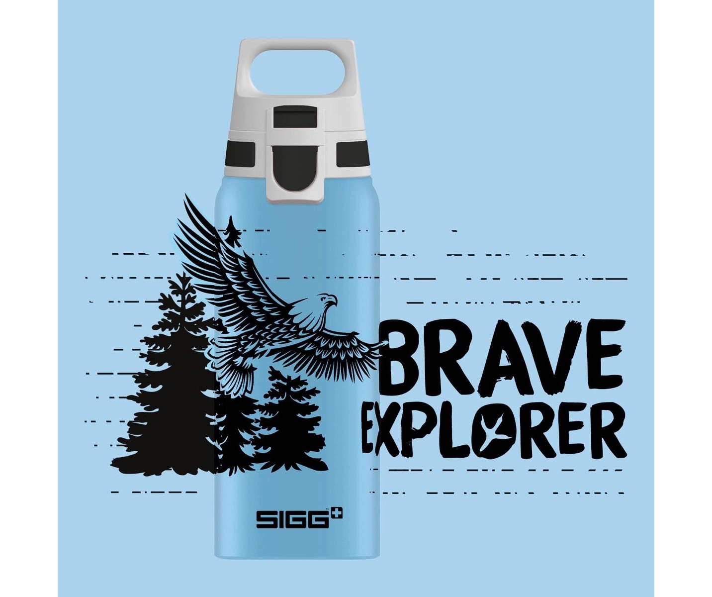 Sigg Wmb One Brave Eagle 0.6l Kids Water Bottle | 985-ZJTSHW